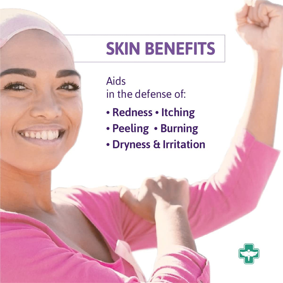 PhysAssist applying cream to forearm, fast-absorbing moisturization shown