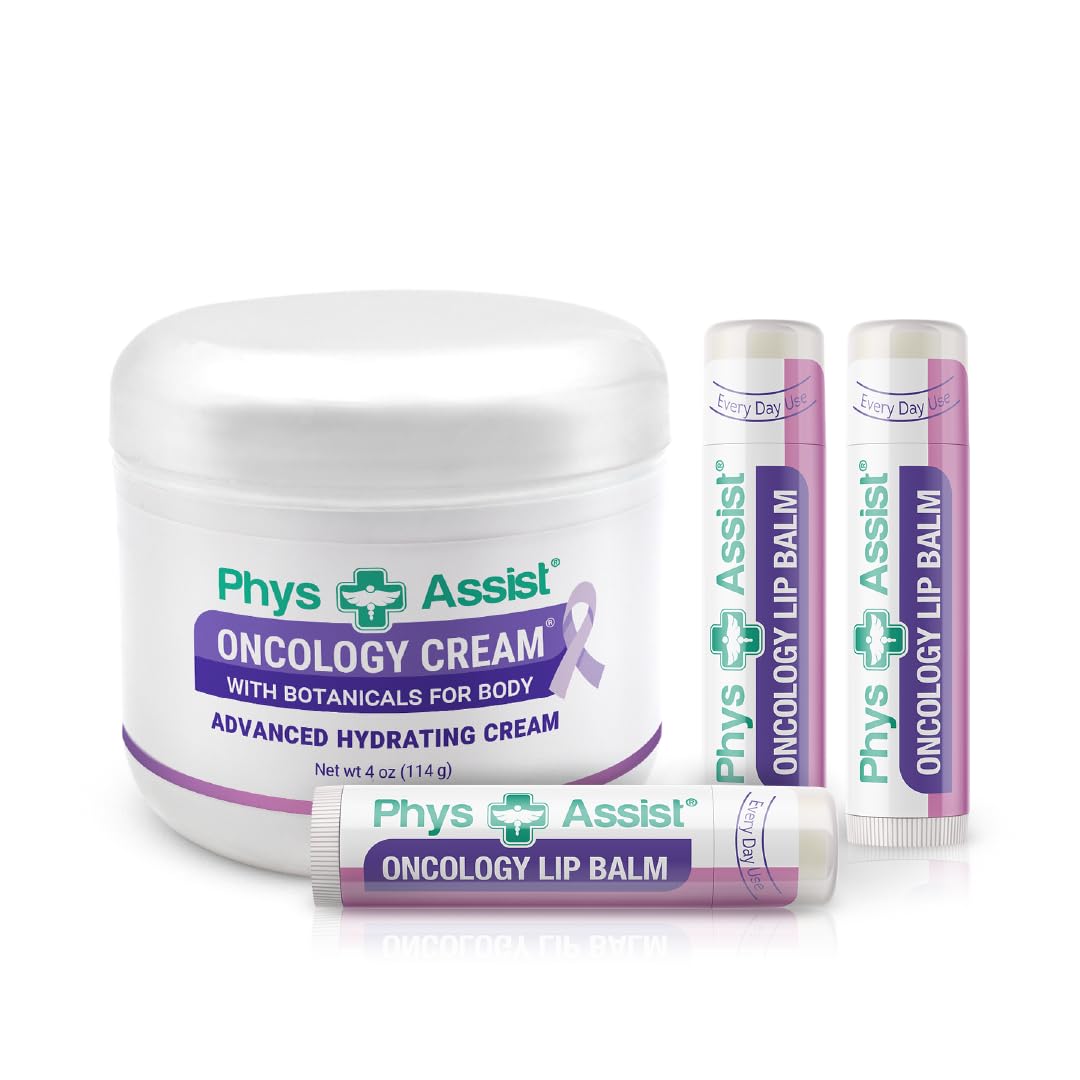 PhysAssist front packaging showing moisturizer jar and lip balms for easy identification and trust