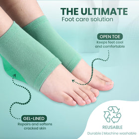 PhysFlex washable label and fabric view showing easy-care reusable benefit