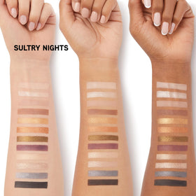 Physicians Formula wet versus dry demo showing intensified shimmer and customizable finish