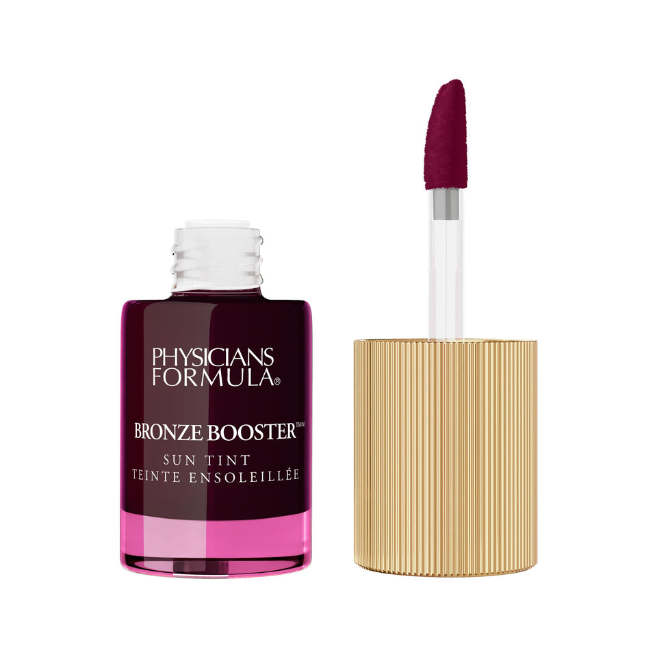 Physicians Formula Bronze Booster front packaging showing product and shade benefit