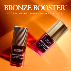 Physicians Formula Bronze Booster styled on vanity for a warm glow look