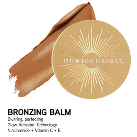 Physicians Formula lifestyle image of model wearing bronzer for sun-kissed radiance
