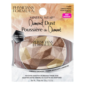 Physicians Formula brush applying bronzer demonstrating smooth blendability