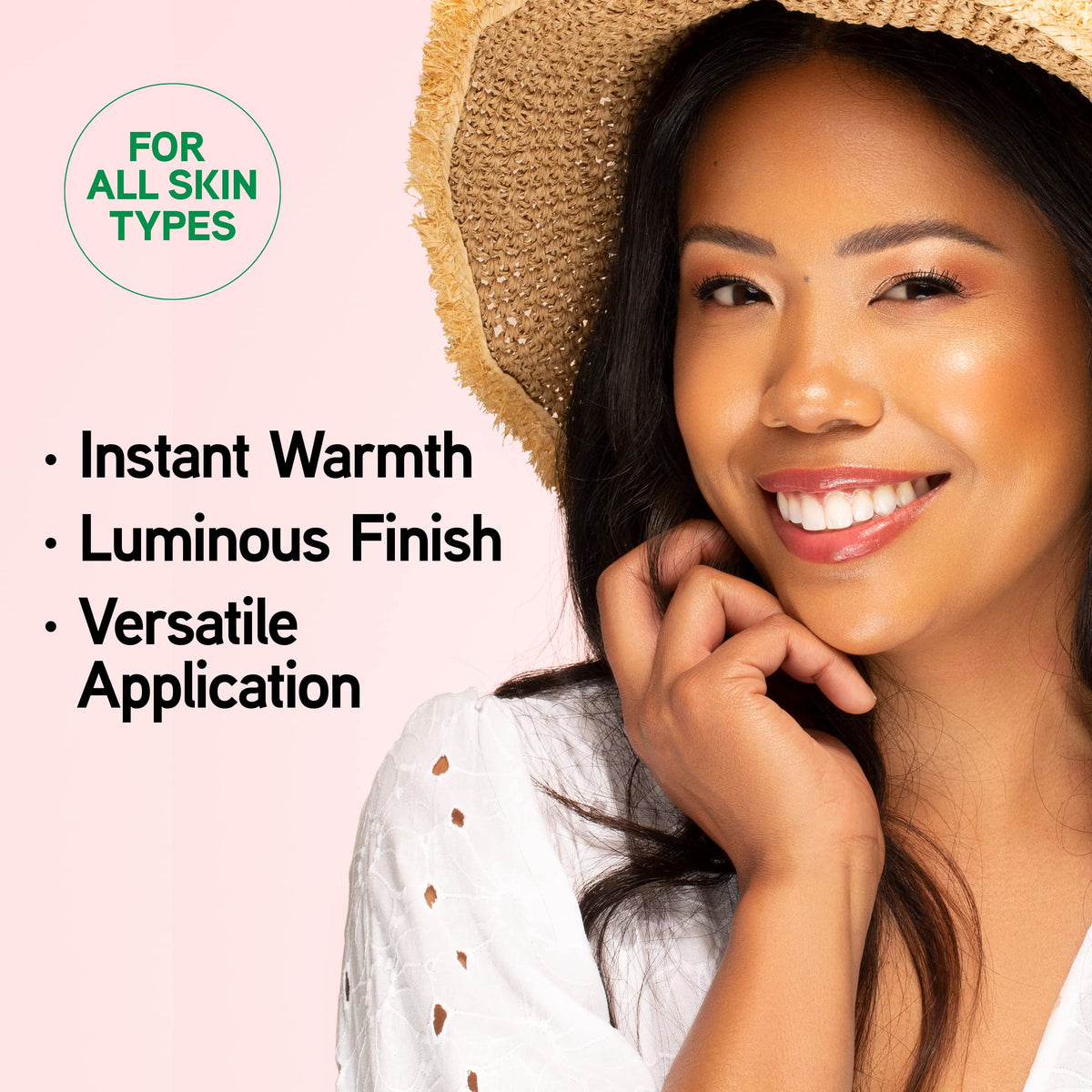 Physicians Formula fingertip applying bronzer for quick natural warmth