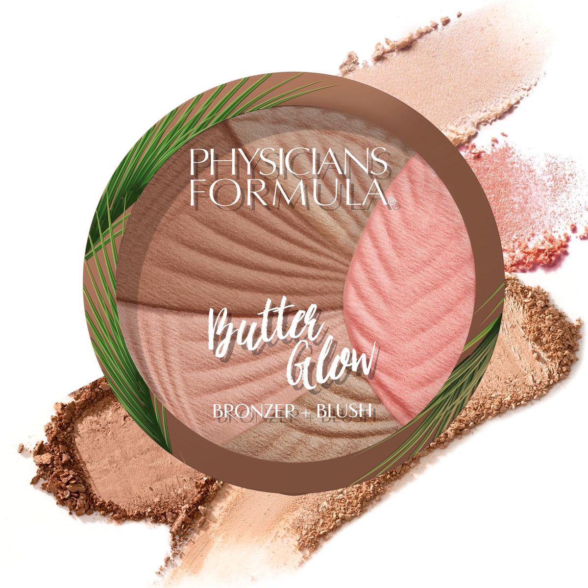 Physicians Formula compact front view showing product packaging and easy travel use