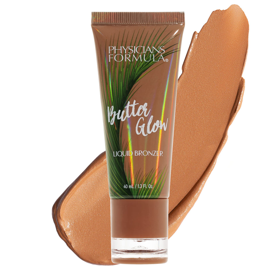 Physicians Formula front bottle showing bronzer packaging and instant glow