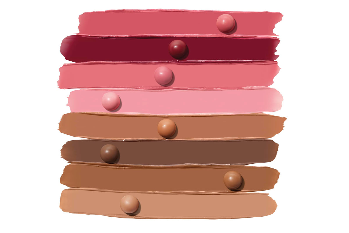 Physicians Formula stick beside a travel pouch in lifestyle scene for lightweight packing benefit
