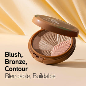 Physicians Formula open pan close-up showing creamy texture and smooth finish