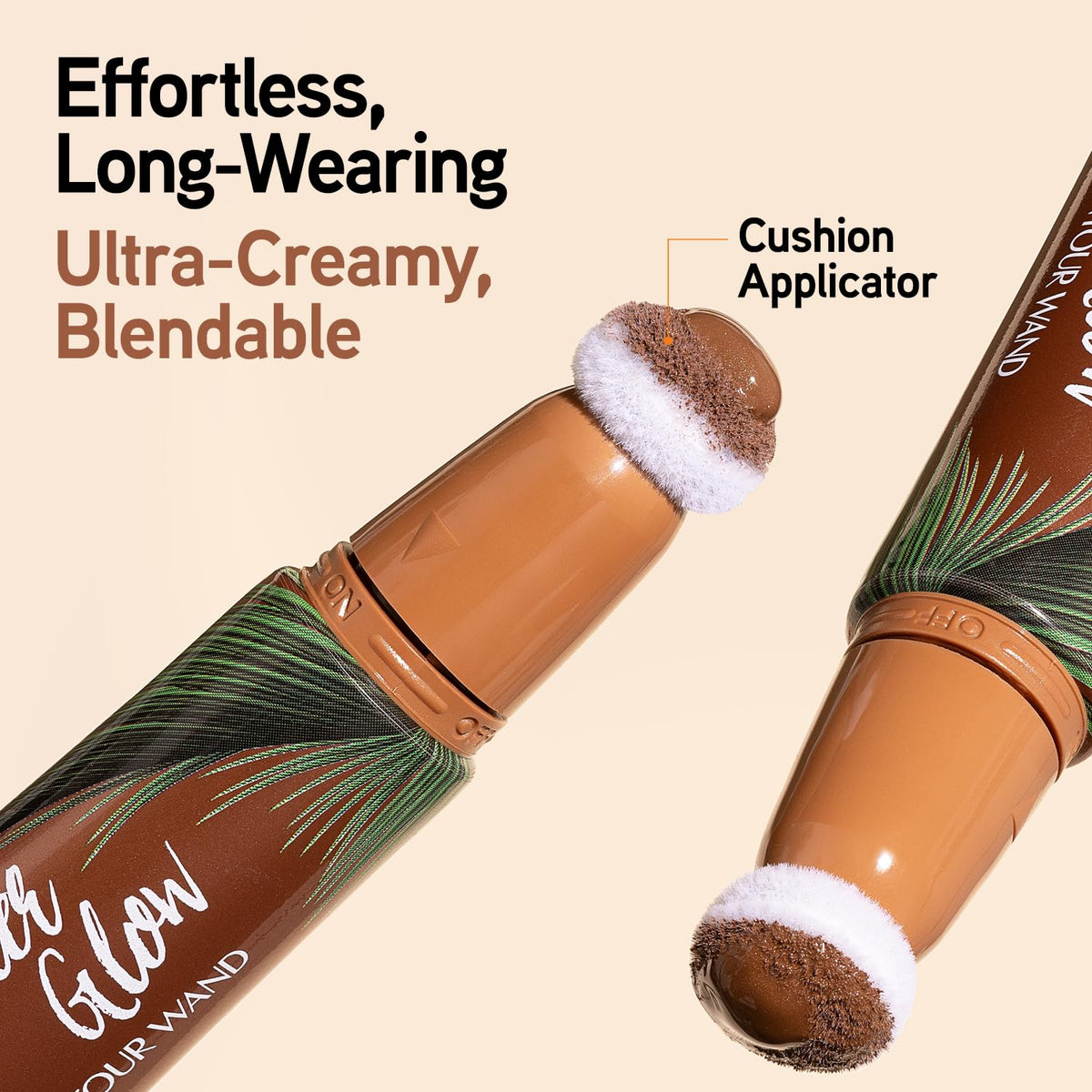 Physicians Formula creamy texture swatched to show blendable finish