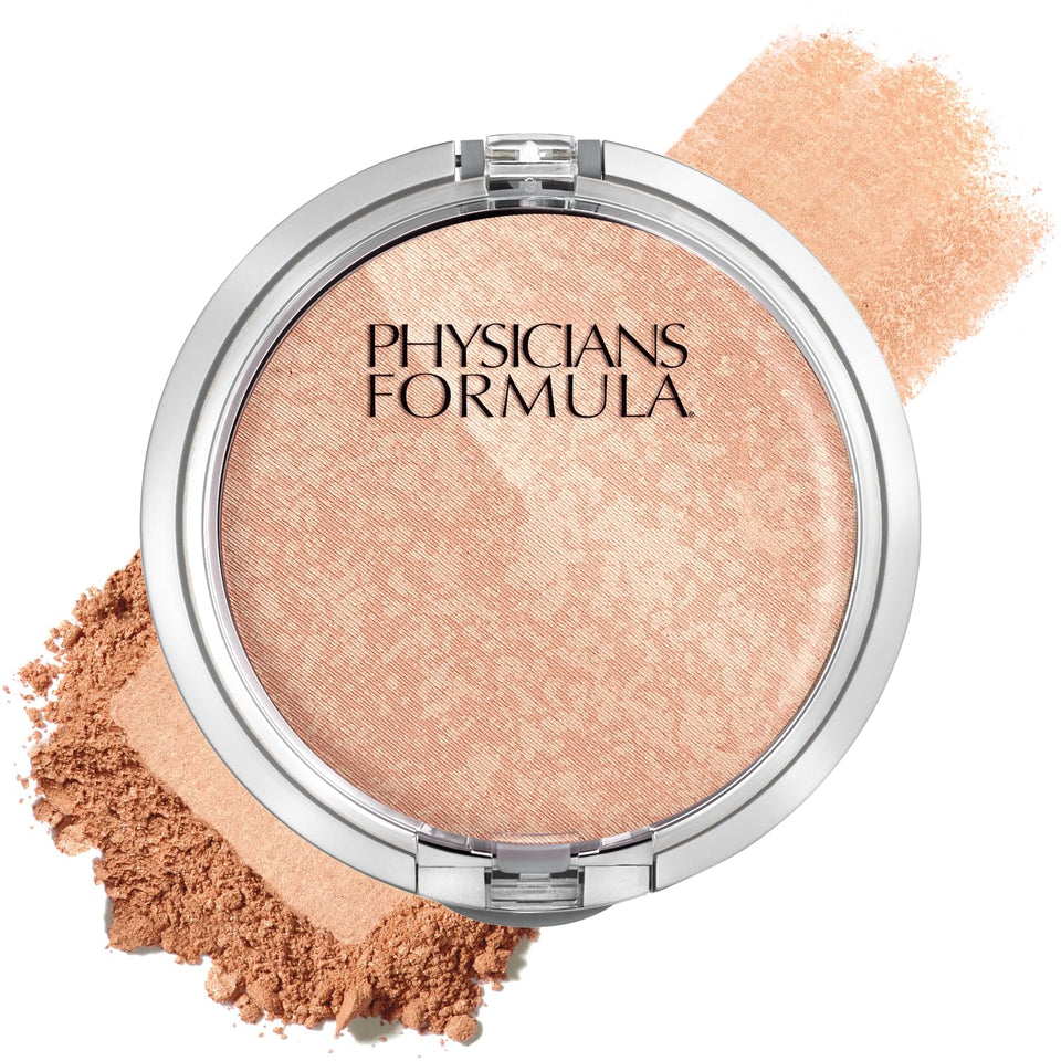 Physicians Formula compact front showing cream natural shade and packaging benefit