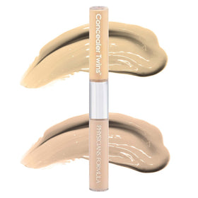 Physicians Formula front view of dual-ended concealer stick shows compact portability and convenience