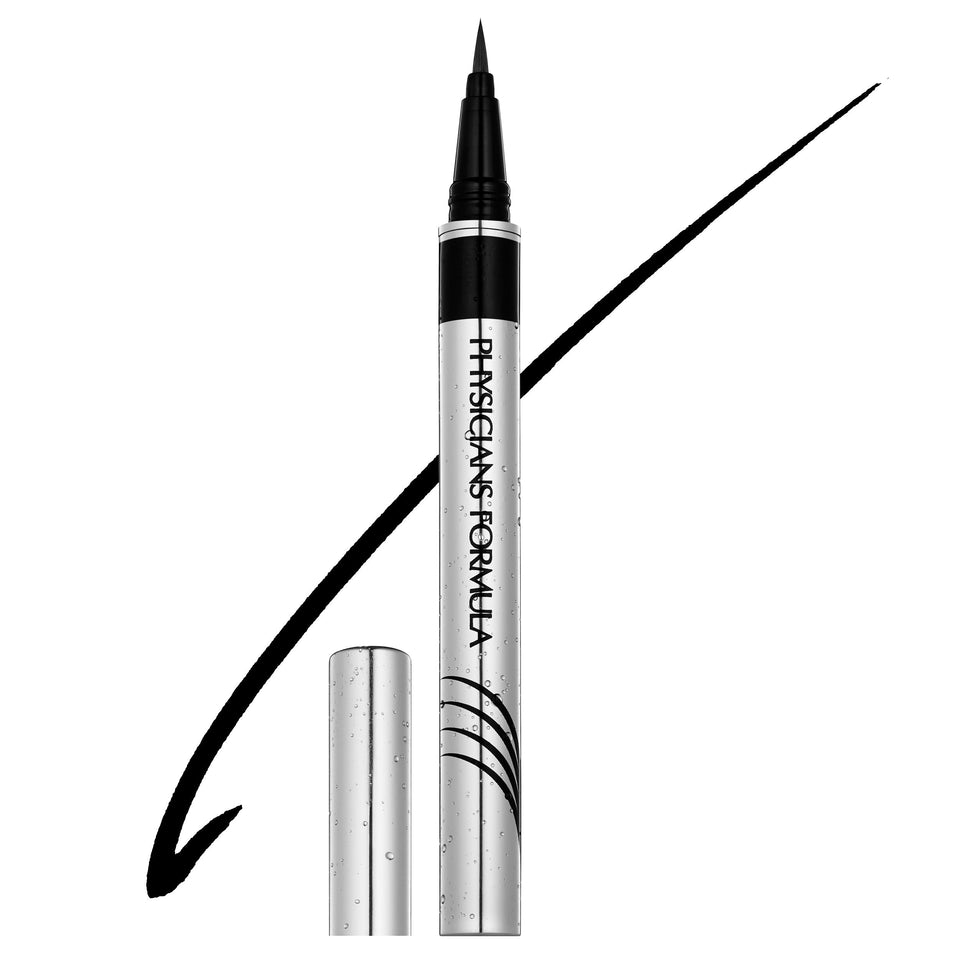 Physicians Formula front packaging showing blackest black eyeliner and benefits