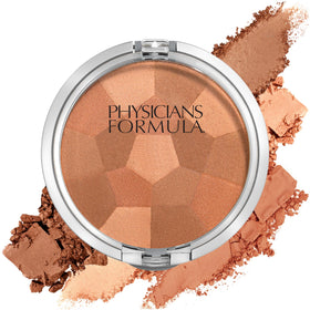 Physicians Formula compact front view showing palette and brand, easy daily blush