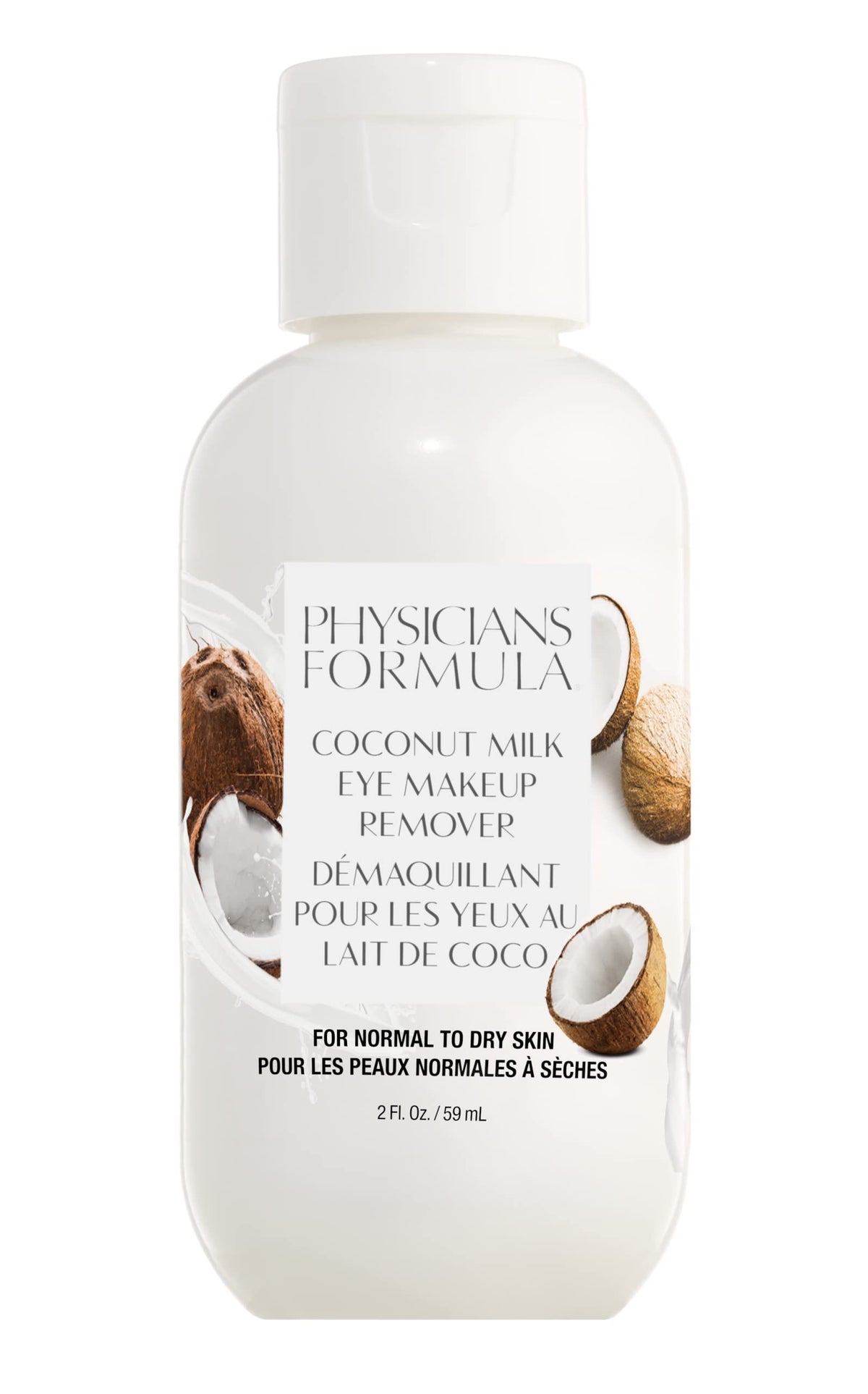 Physicians Formula front bottle view showing label and travel-friendly size benefit