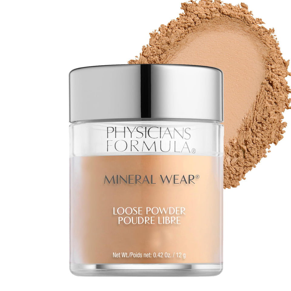 Physicians Formula front packaging showing shade Medium Beige and benefits