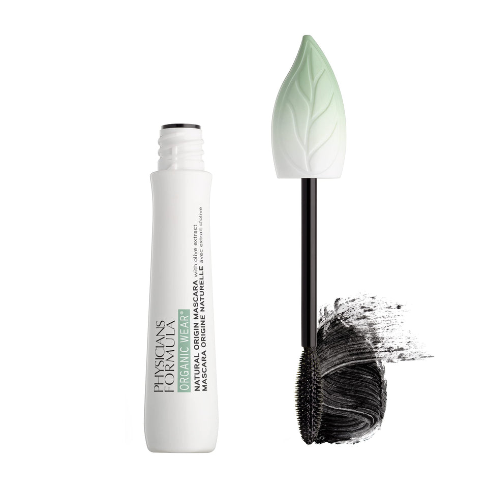 Physicians Formula front packaging showing natural origin black and clean design