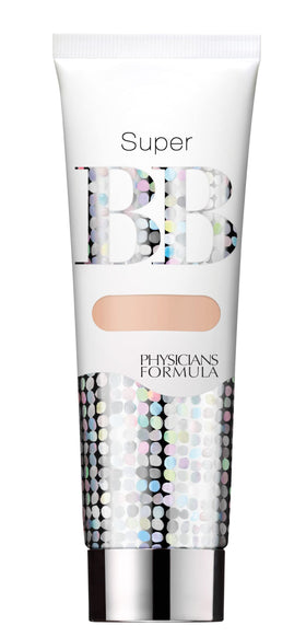 Physicians Formula ingredients label close-up highlighting dermatologist-approved and clean formula