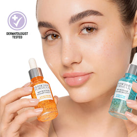 Physicians Formula Vitamin C and licorice ingredients shown emphasizing brightening benefit