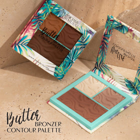 Physicians Formula palette on vanity showing everyday beauty routine convenience