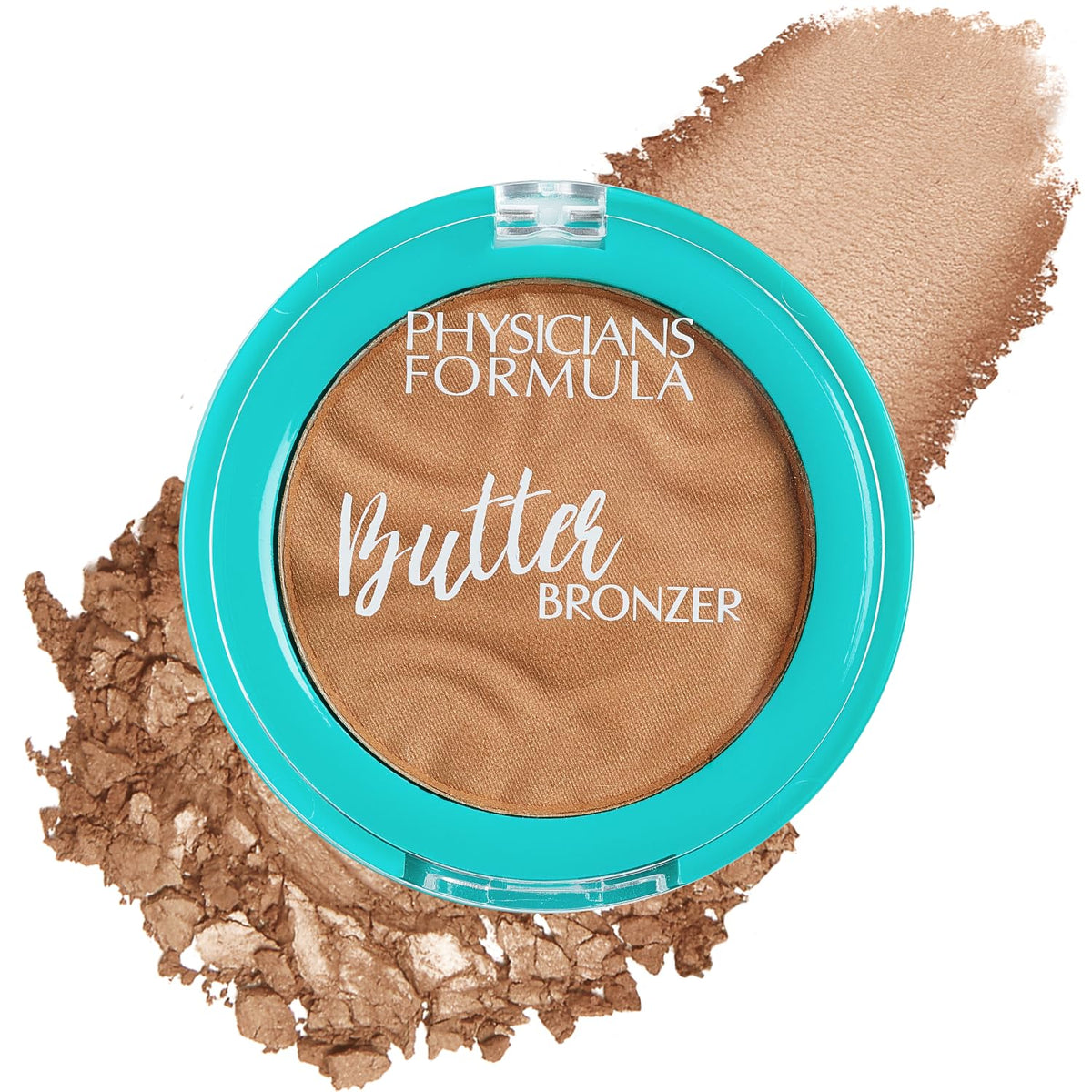 Physicians Formula mini bronzer front packaging showing compact and label benefit