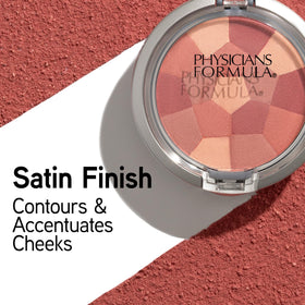 Physicians Formula mosaic close-up showing blended shades for natural dimension