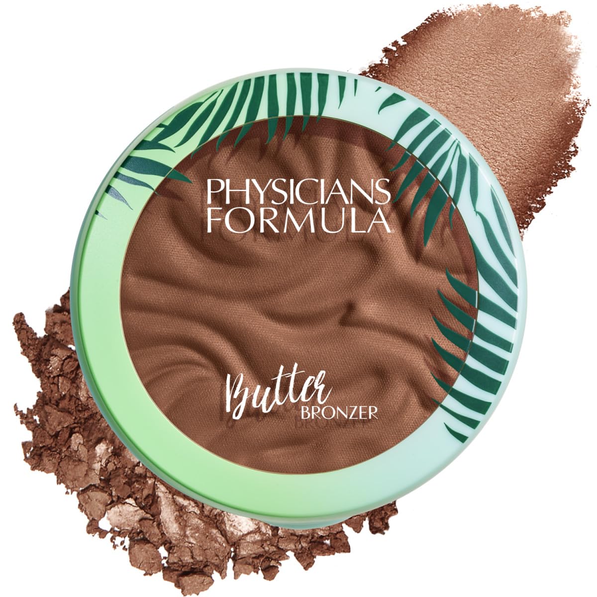 Physicians Formula bronzer compact front view showing packaging and shade benefit