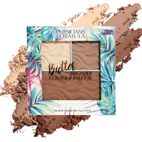 Physicians Formula palette front packaging showing compact and shades for travel convenience