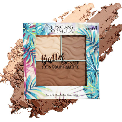Physicians Formula palette front packaging showing compact and shades for travel convenience