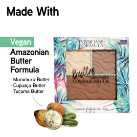 Physicians Formula palette in hand showing compact size and on-the-go portability