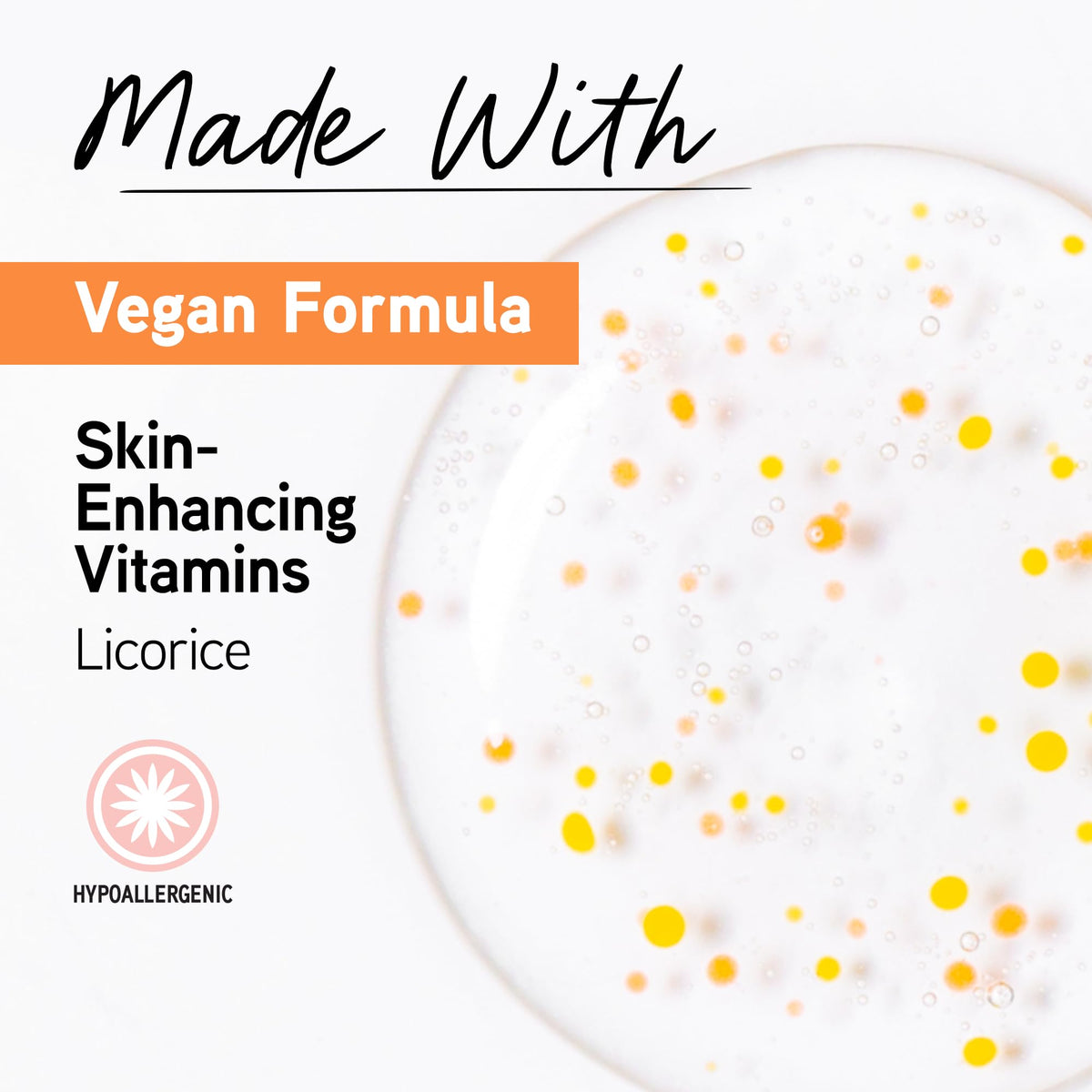 Physicians Formula dropper releasing serum demonstrating precise, mess-free dosing