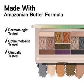 Physicians Formula palette held in hand to show scale and travel-friendly compact benefit