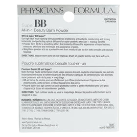 Physicians Formula macro of powder surface highlighting micro pigments for blur