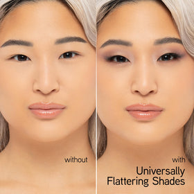 Physicians Formula creamy texture swipe demonstrating smooth application and low fallout