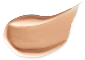 Physicians Formula texture swatch on hand demonstrating blendable coverage benefit