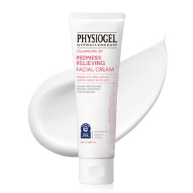 PHYSIOGEL front packaging showing jar and calming benefits