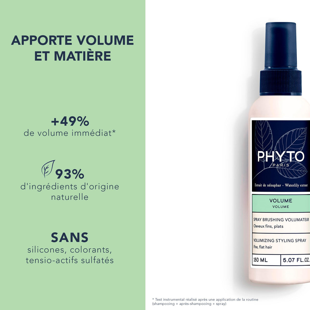 PHYTO volume spray nozzle closeup demonstrating precise application control