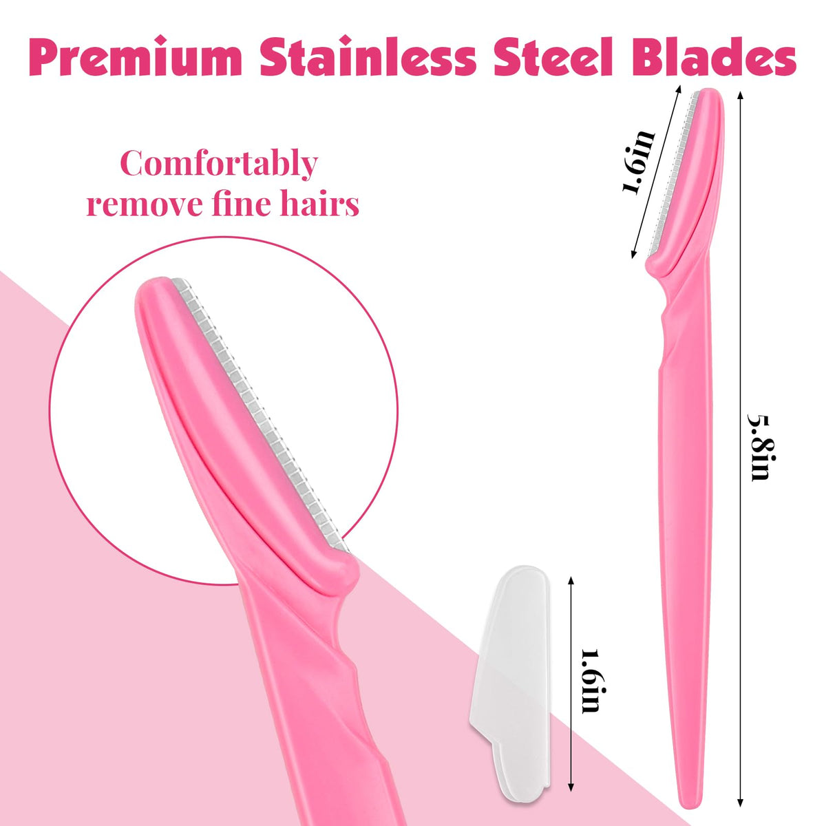 Phyyixs close-up stainless steel blade detail for precision trimming