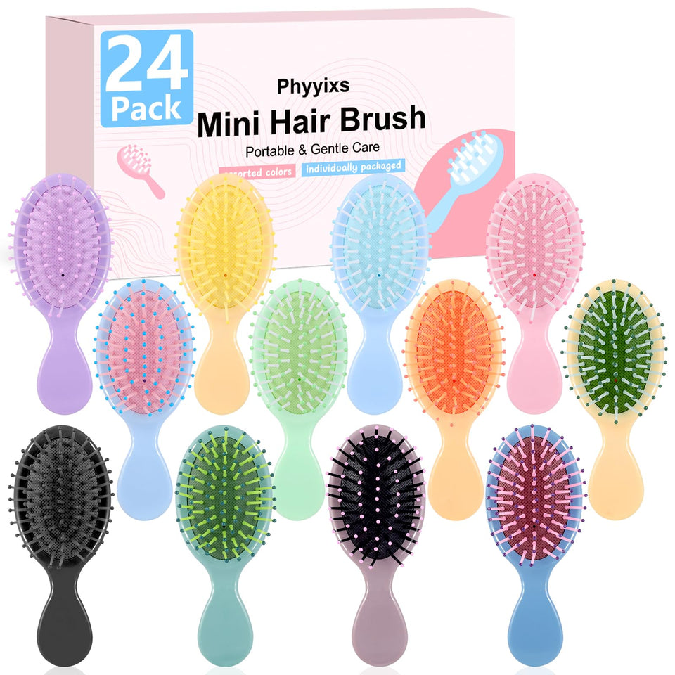 Phyyixs front packaging showing 24 mini brushes and contents for quick gifting
