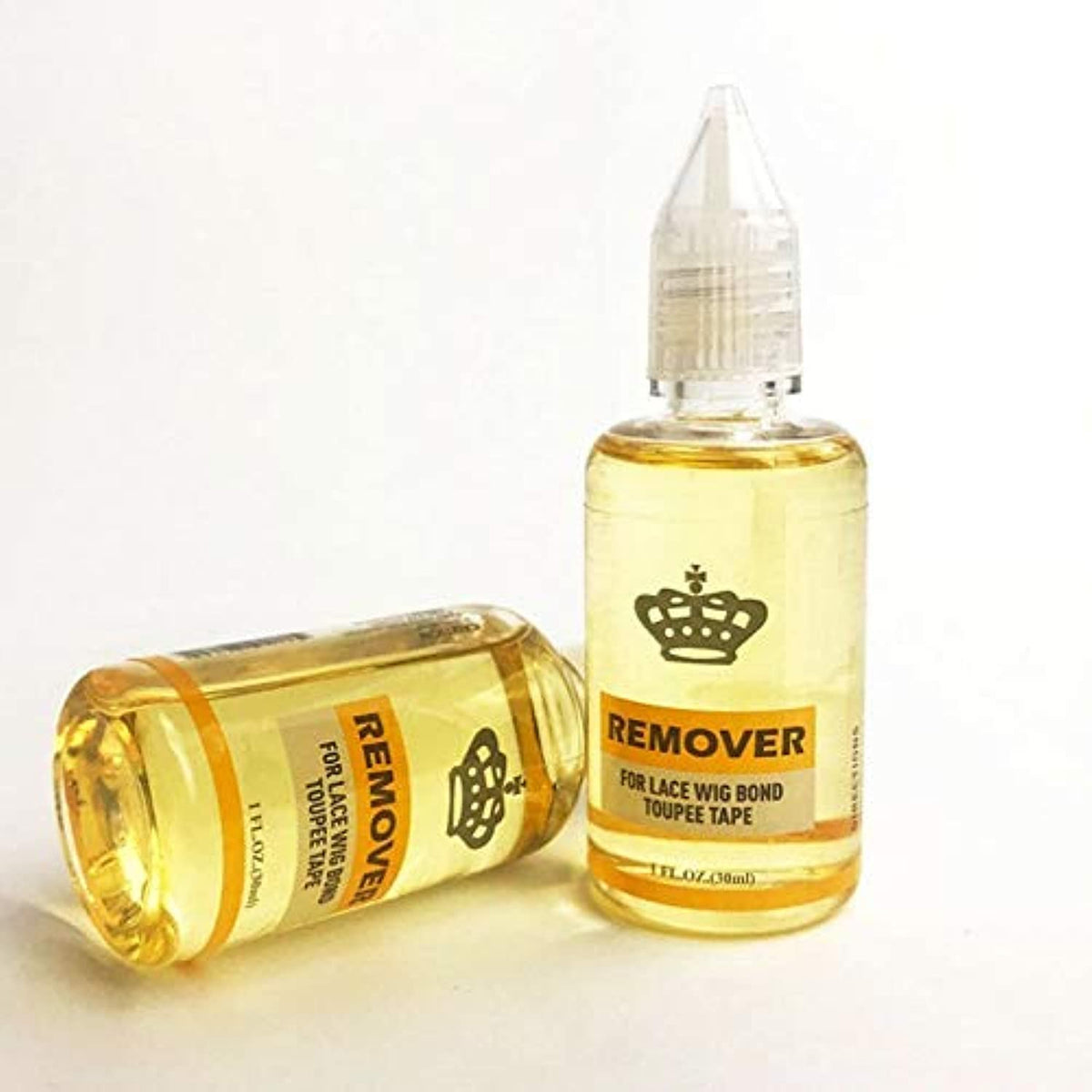 piaou front bottle shot showing label and easy-spray design for quick adhesive removal