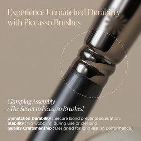 Piccasso FB11 applying liquid foundation for even, streak-free coverage