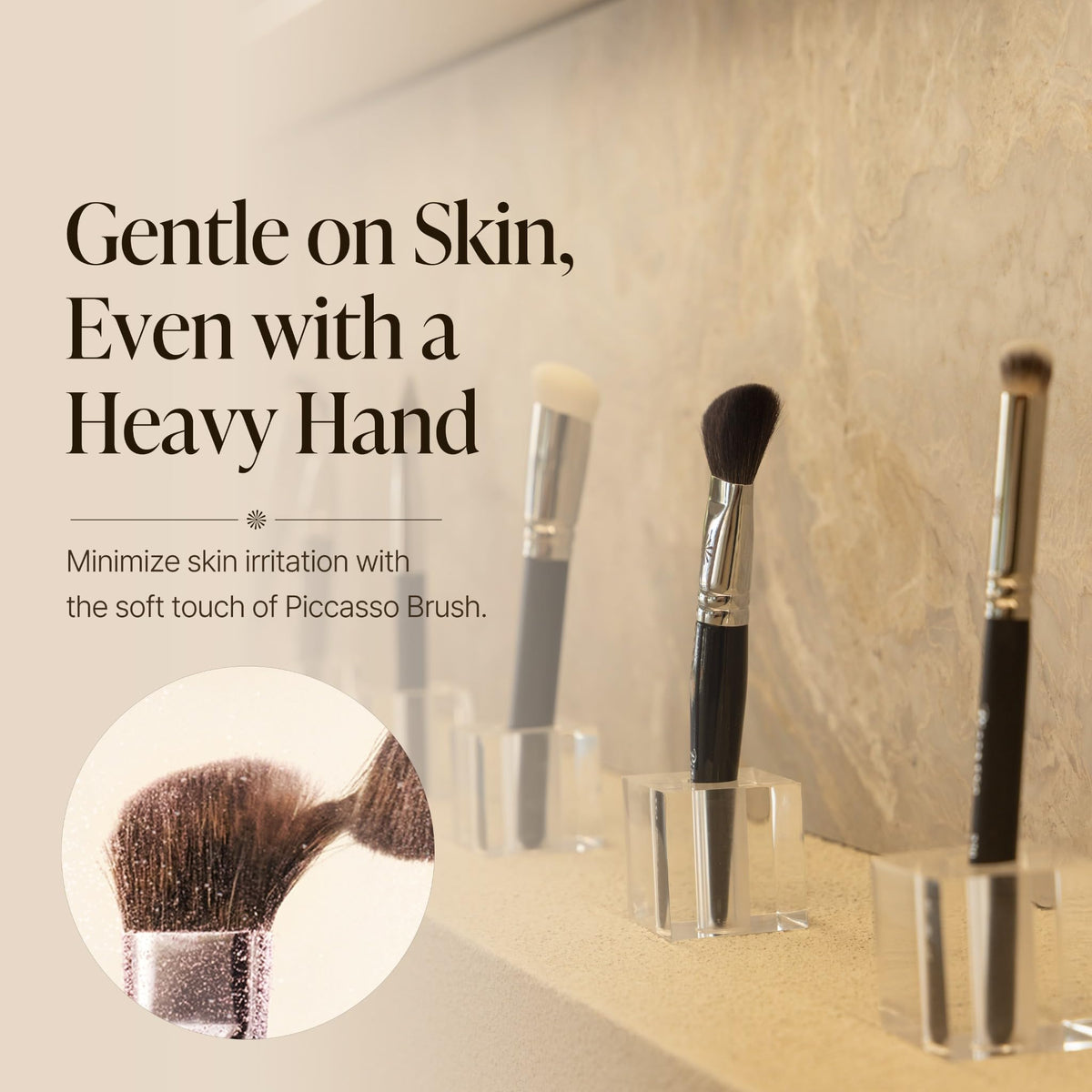 Piccasso FB11 on vanity countertop in lifestyle scene for professional results
