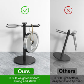 pickpiff weighted base texture ensuring stability and reduced tipping