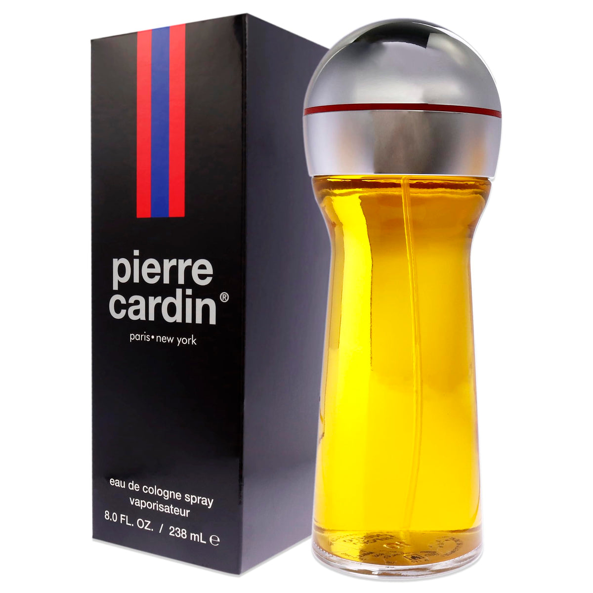 Pierre Cardin bottle in evening setting suggesting romantic, wearable warmth