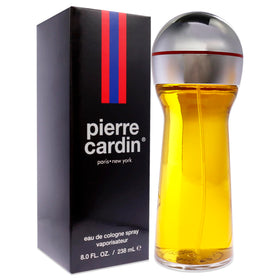 Pierre Cardin 8 oz spray in hand demonstrating easy application and control