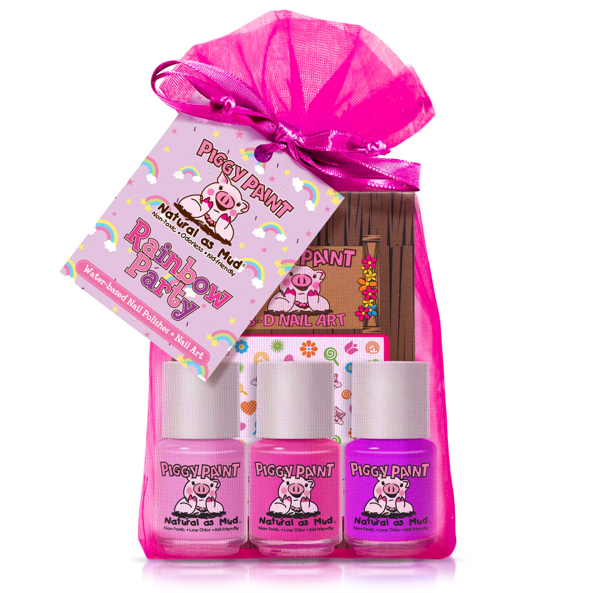 Piggy Paint front packaging showing set and play-ready colors for safe fun