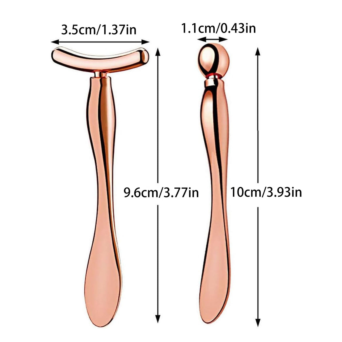 Pimoys applicator gliding under eye to distribute cream for targeted coverage