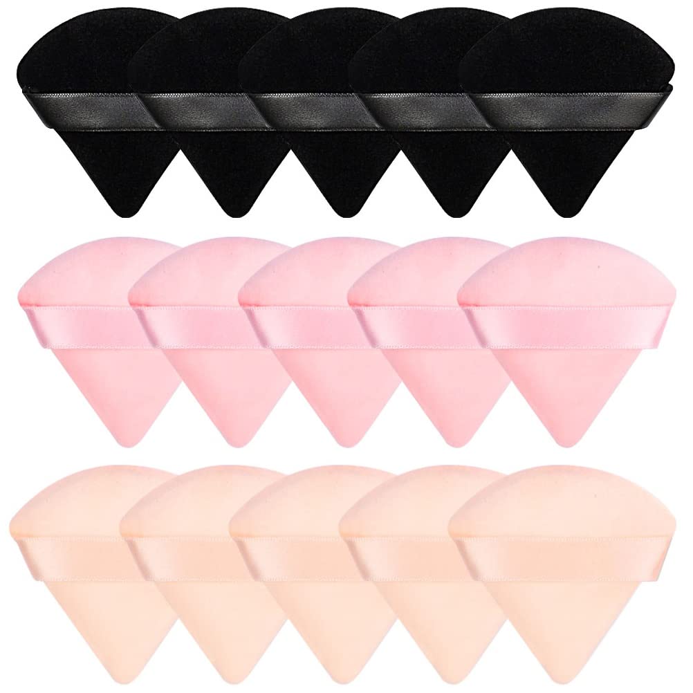 Pimoys front view of 15-piece puff set showing colors and packaging for easy selection