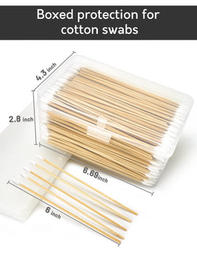 PINGMIC open storage case organizing swabs for quick access
