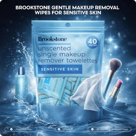 Pink Sky Brookstone single unwrapped towelette wiped clean for quick refresh